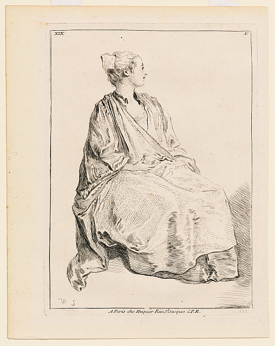Seated Woman Facing Right Slider Image 2